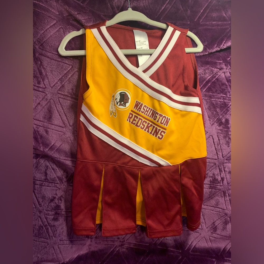 Washington Redskins infant girls dress, 18 months, polyester